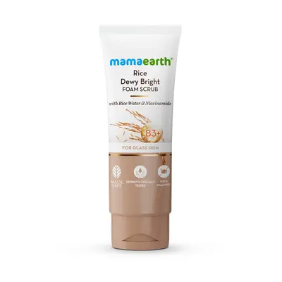 MAMA EARTH RICE FACE SCRUB 100G
