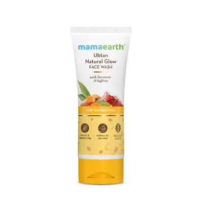 MAMA EARTH UBTAN NATURAL GLOW FACE WASH 100ML