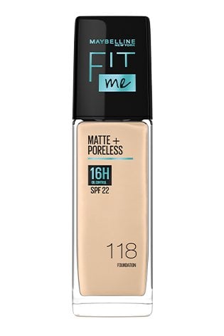 MAYBELLINE FIT ME FOUNDATION 118 30ML
