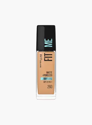 MAYBELLINE FIT ME MATTE + PORELESS 16H OIL CONTROL FOUNDATION 260 30ML