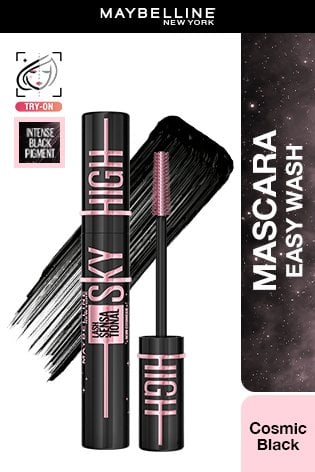 Maybelline New York Lash Sensational Sky High Mascara Cosmic Black Easy Wash
Mascara