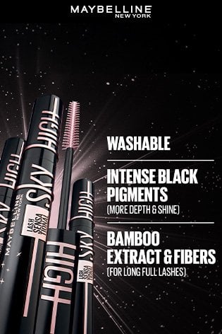 Maybelline New York Lash Sensational Sky High Mascara Cosmic Black Easy Wash
Mascara — photo 3