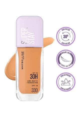Maybelline New York Super Stay Lumi Matte Foundation, 330