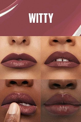 Maybelline New York Superstay Vinyl Ink Liquid Lipstick, Witty — photo 4