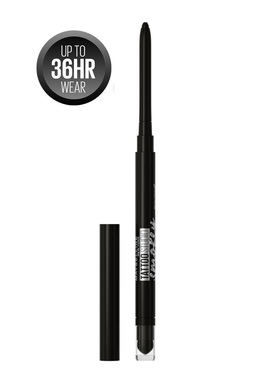 Maybelline New York TATTOO STUDIO SMOKEY GEL PENCIL EYELINER, Smokey Black — photo 3