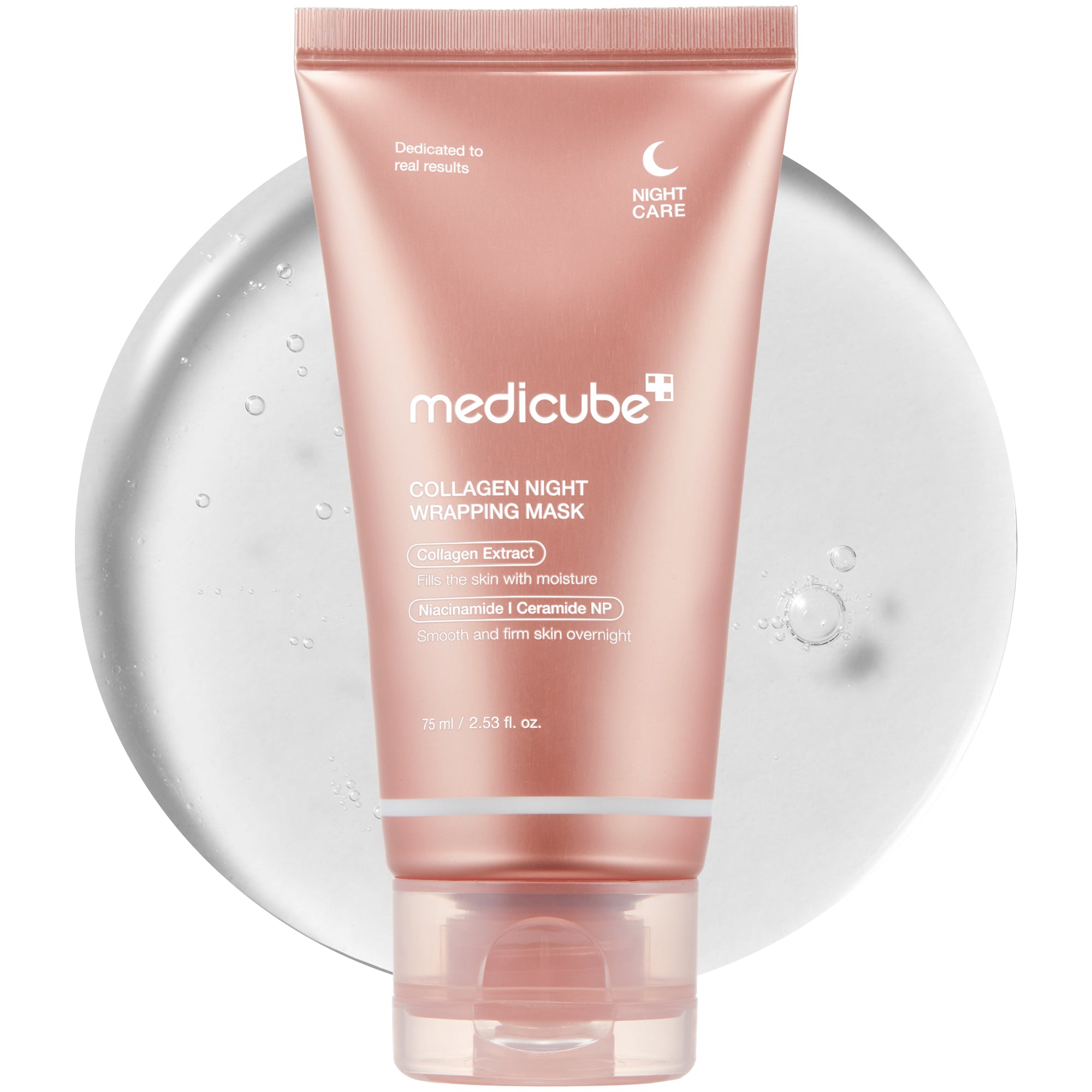 MEDICUBE COLLAGEN NIGHT WRAPPING MASK 75ML — photo 2