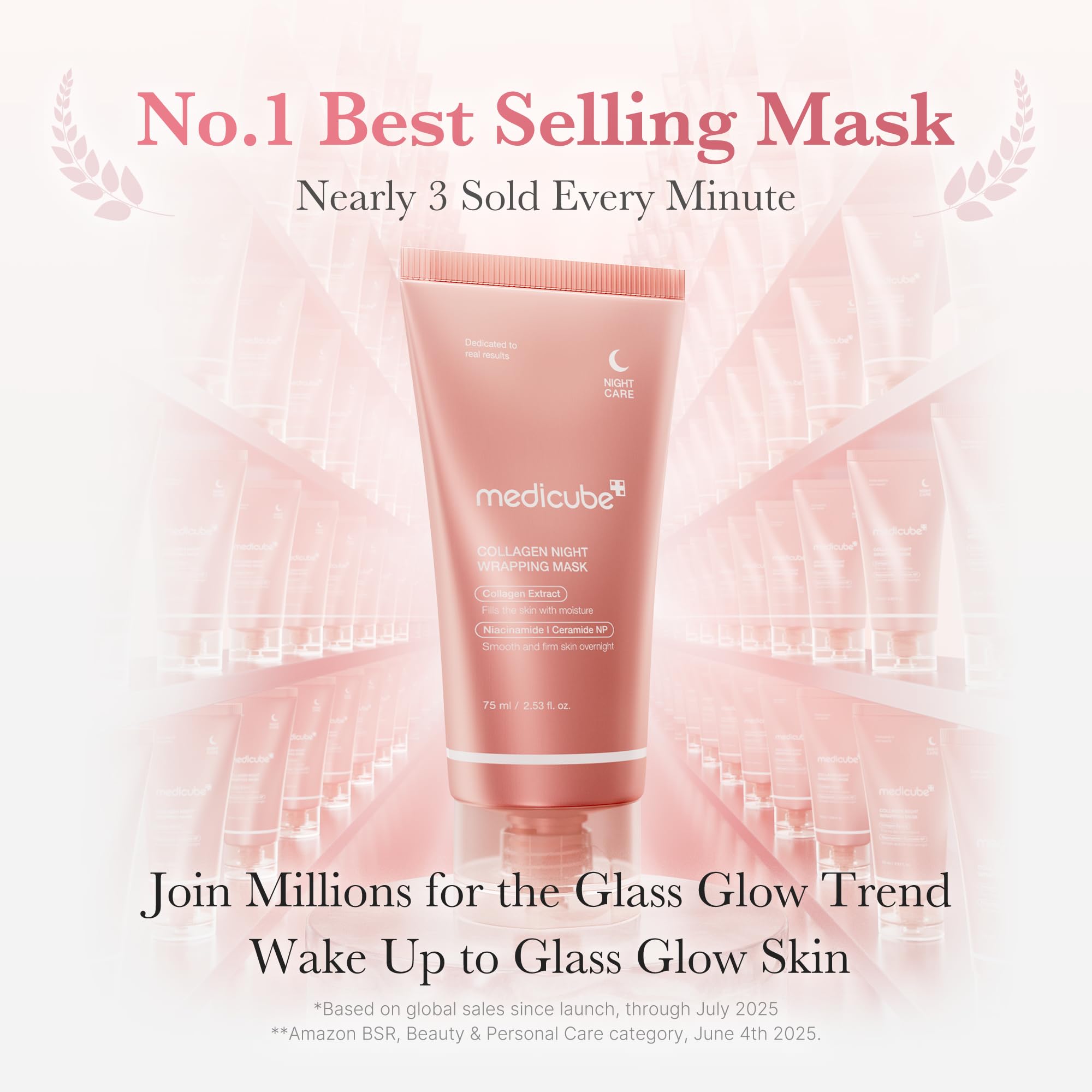 MEDICUBE COLLAGEN NIGHT WRAPPING MASK 75ML — photo 4