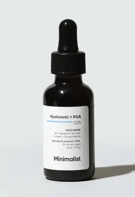 MINIMALIST HYALURONIC + PGA 02 % FACE SERUM