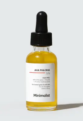MINIMALIST MINIMALIST AHA PHA BHA 32% FACE PEEL 30ML