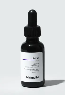 MINIMALIST RETINOL 0.6% FACE SERUM 30ML