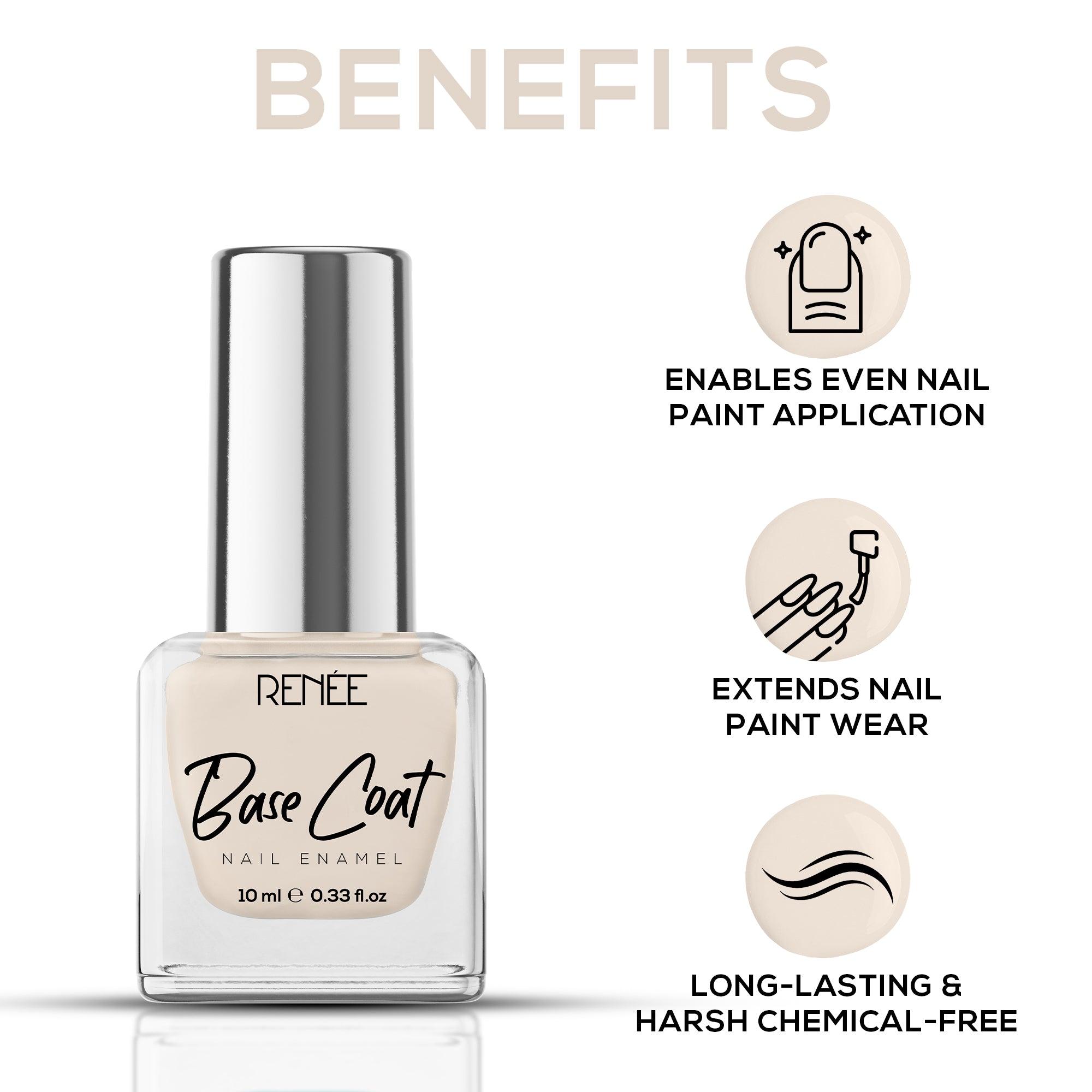 Nails RENEE Base Coat Nail Enamel 10 ml — photo 3