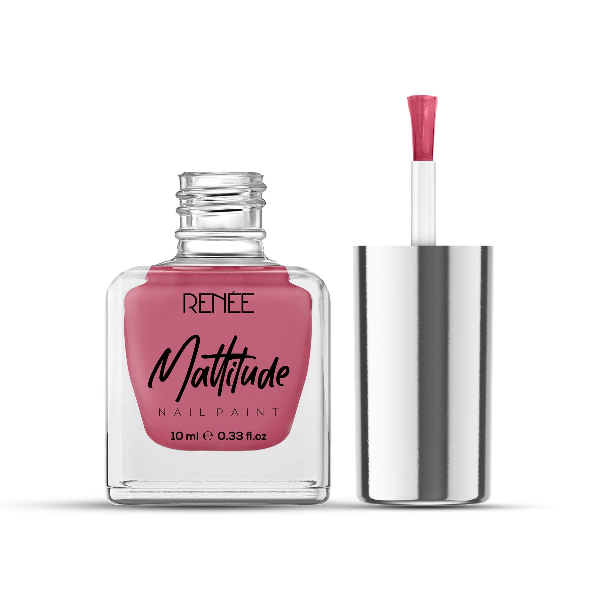 Nails RENEE Mattitude Nail Paint 10ml, Seal Grey — photo 2