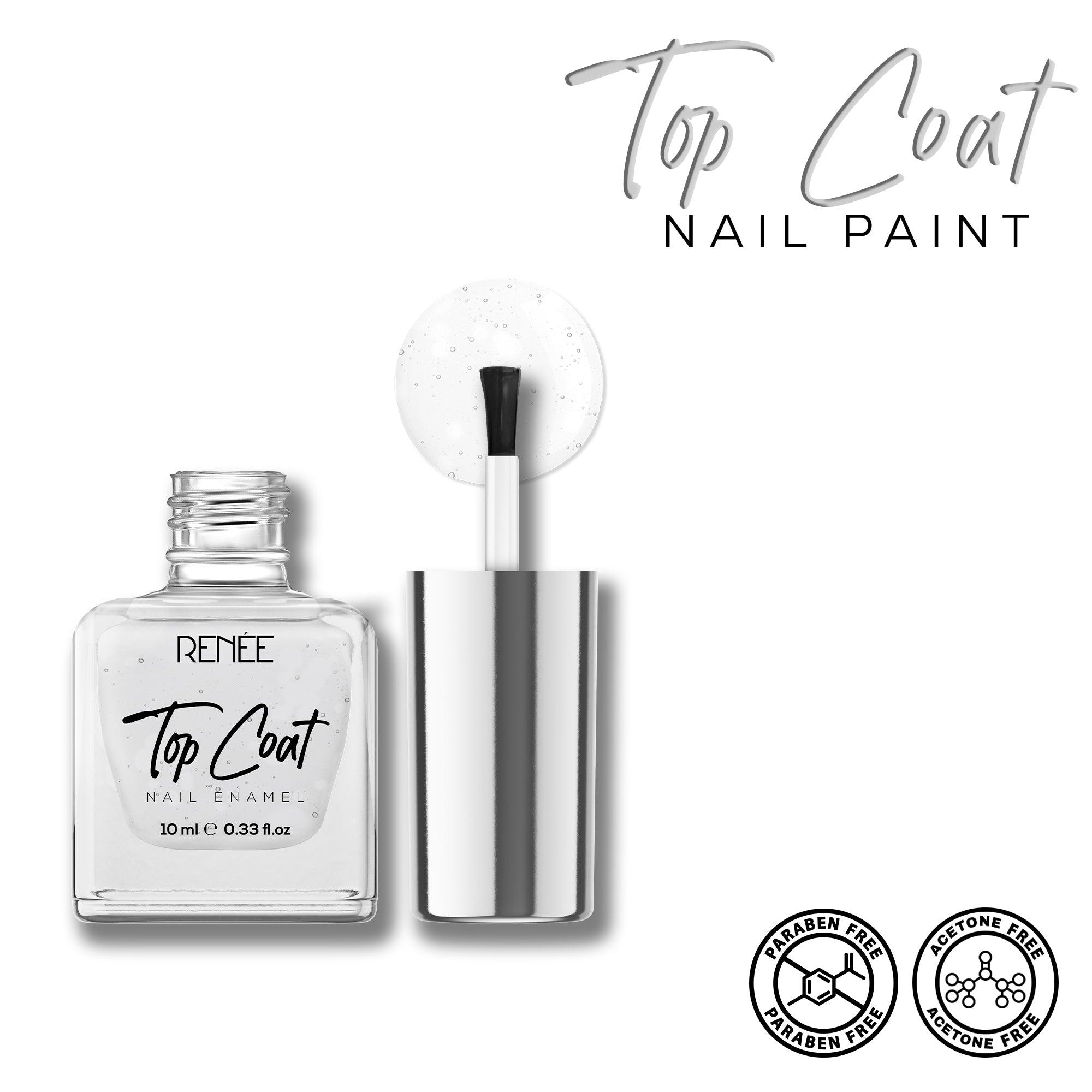 Nails RENEE Top Coat Nail Enamel 10 ml — photo 4