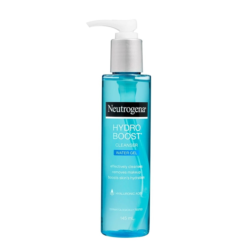 NEUTROGENA HYDRO BOOST CLEANSER WATER GEL HYALURONIC ACID 145ML