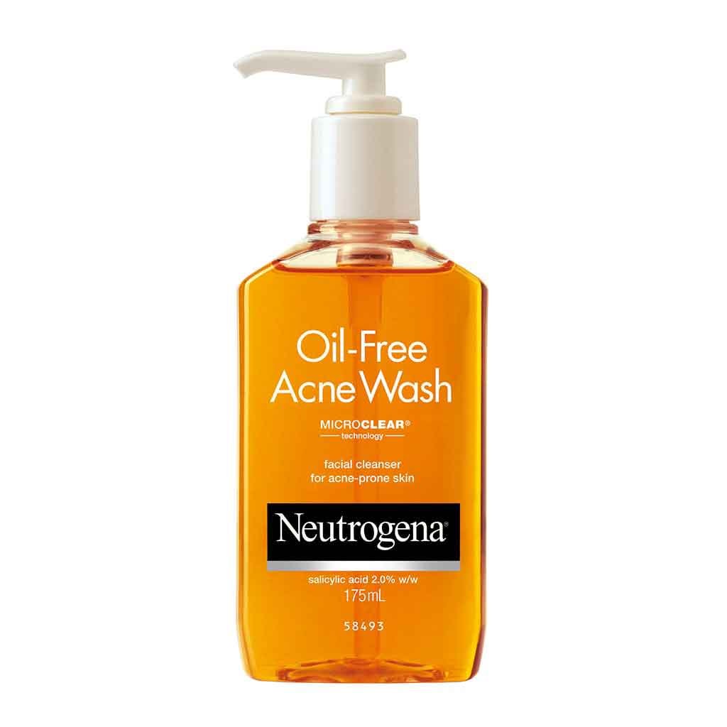 NEUTROGENA OIL FREE ACNE FACE WASH 175ML
