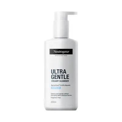 NEUTROGENA ULTRA GENTLE CREAMY CLEANSER 200ML