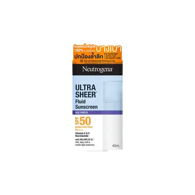 NEUTROGENA ULTRA SHEER FLUID SUNSCREEN SPF 50