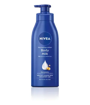 NIVEA NOURISHING LOTION BODY MILK ALMOND OIL& DEEP NOURISH SERUM