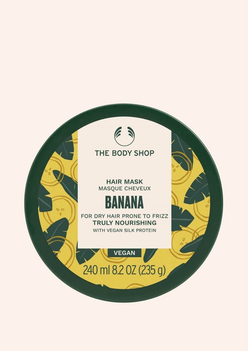 Nourishing Banana Hair Mask for Soft Hair, The Body Shop