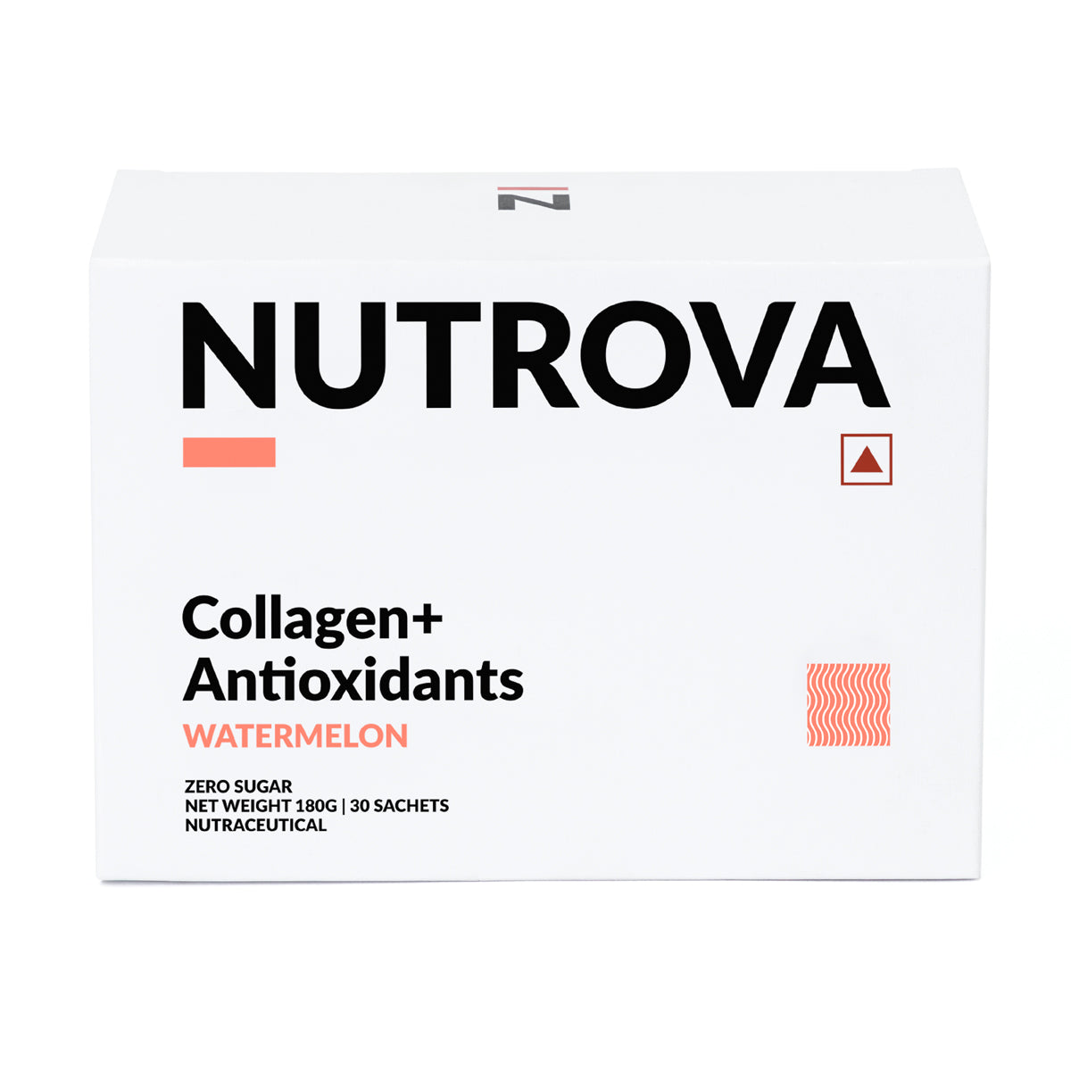 NUTROVA COLLAGEN+ ANTIOXIDANTS WATERMELON 180GMS 30 SACHETS