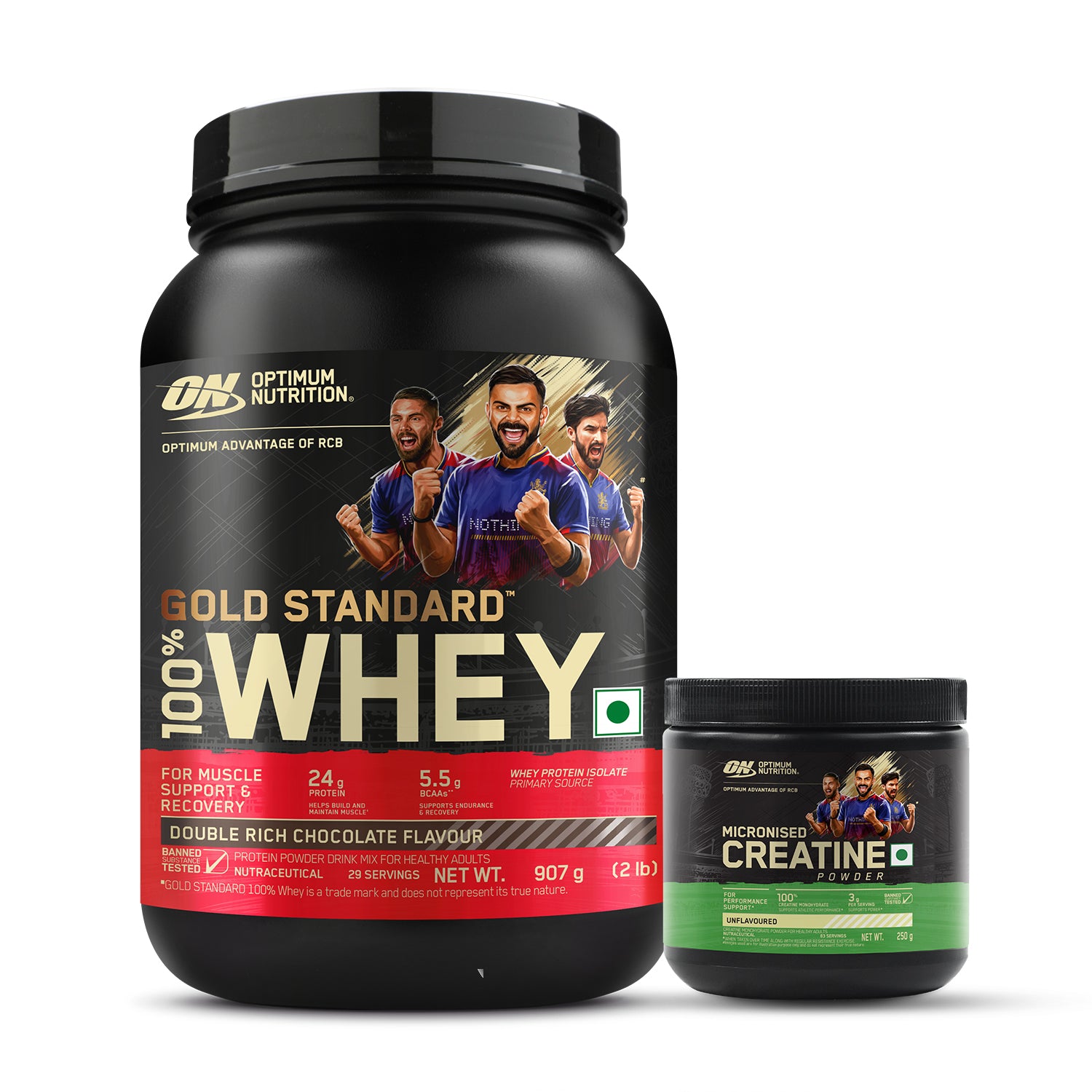 Optimum Nutrition Gold Standard 100% Whey, 2 lbs