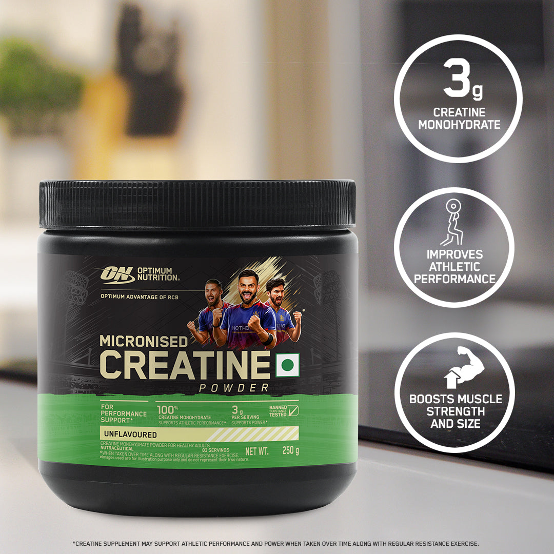 Optimum Nutrition Micronised Creatine Powder, Unflavoured, 250g — photo 2