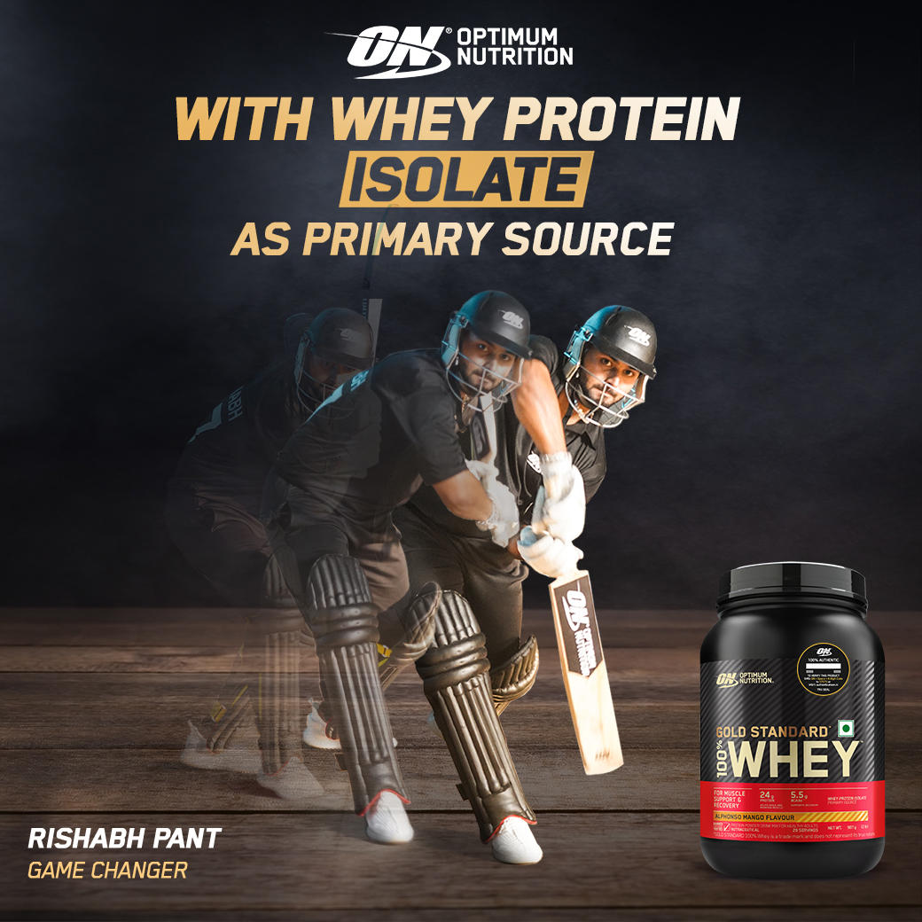 Optimum Nutrition (ON) Gold Standard 100% Whey Protein Powder 2 lb, 907g (Alphonso Mango), 2 lb — photo 4
