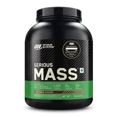 Optimum Nutrition Serious Mass Weight Gainer - Chocolate flavour - 3KG, 3KG