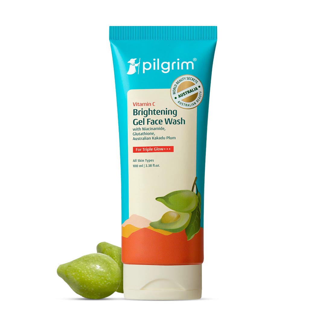 PILGRIM BRIGHTENING GEL FACE WASH VITAMIN C 100ML
