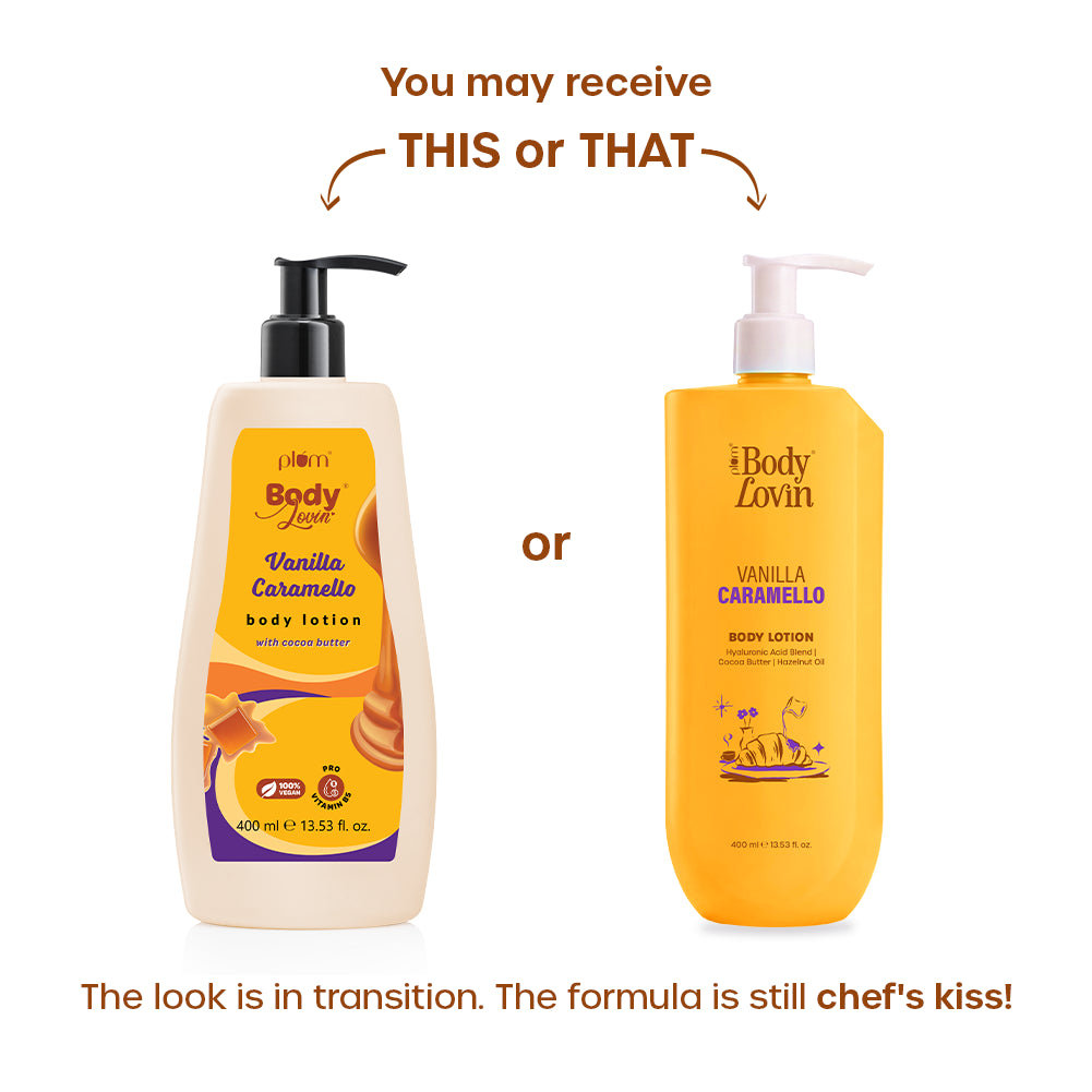 PLUM BODY LOVIN BODY LOTION WITH VANILLA CAEAMELLO 400ML — photo 3