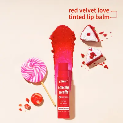 Plum Goodness Candy Melts Red Velvet Love Tinted Lip Balm