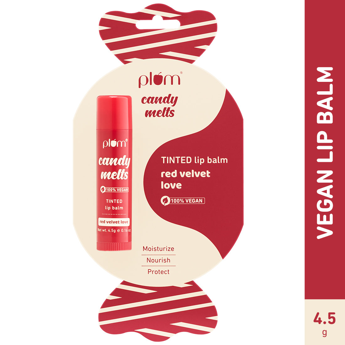 Plum Goodness Candy Melts Red Velvet Love Tinted Lip Balm — photo 2