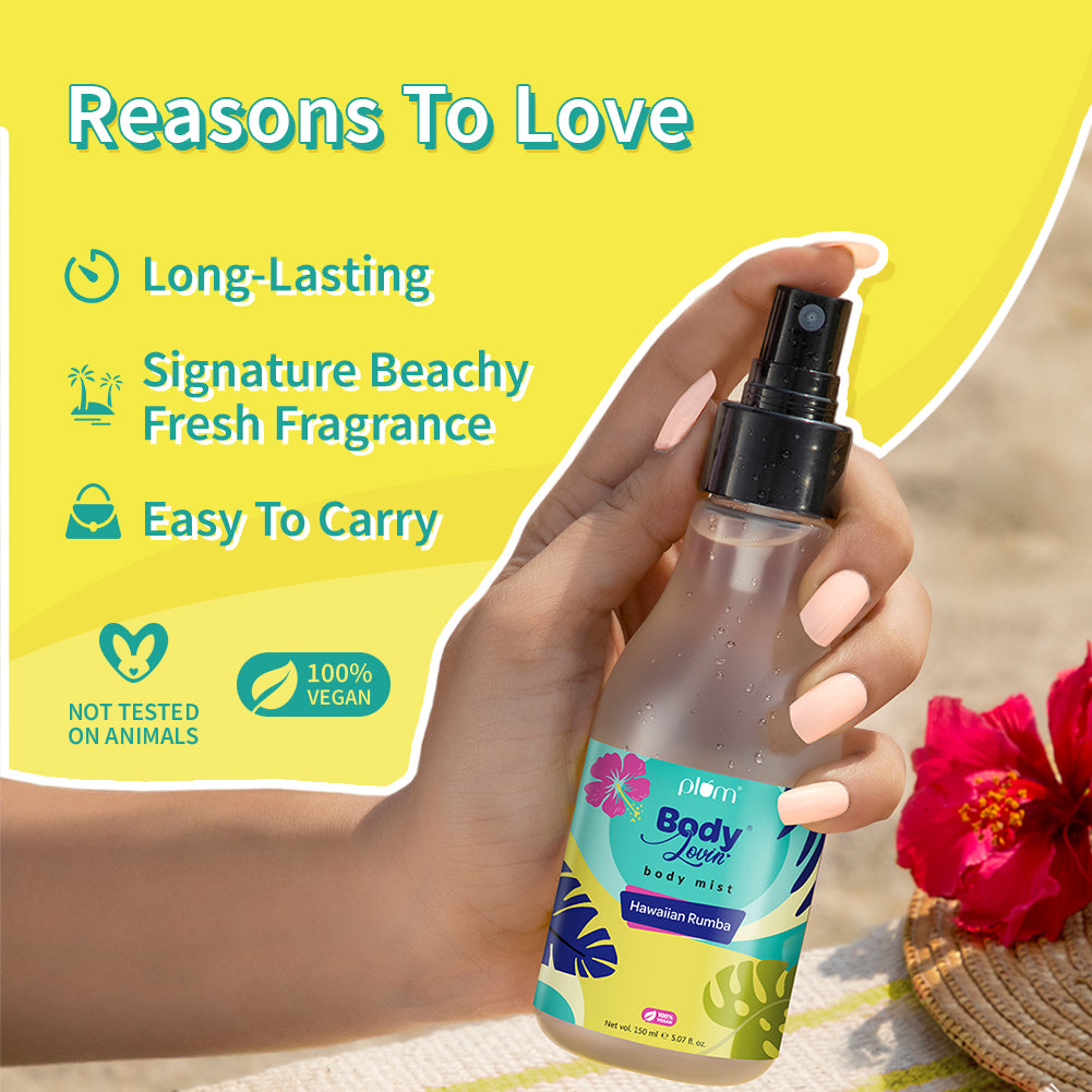 Plum Goodness Hawaiian Rumba Body Mist by BodyLovin', 150ml — photo 4