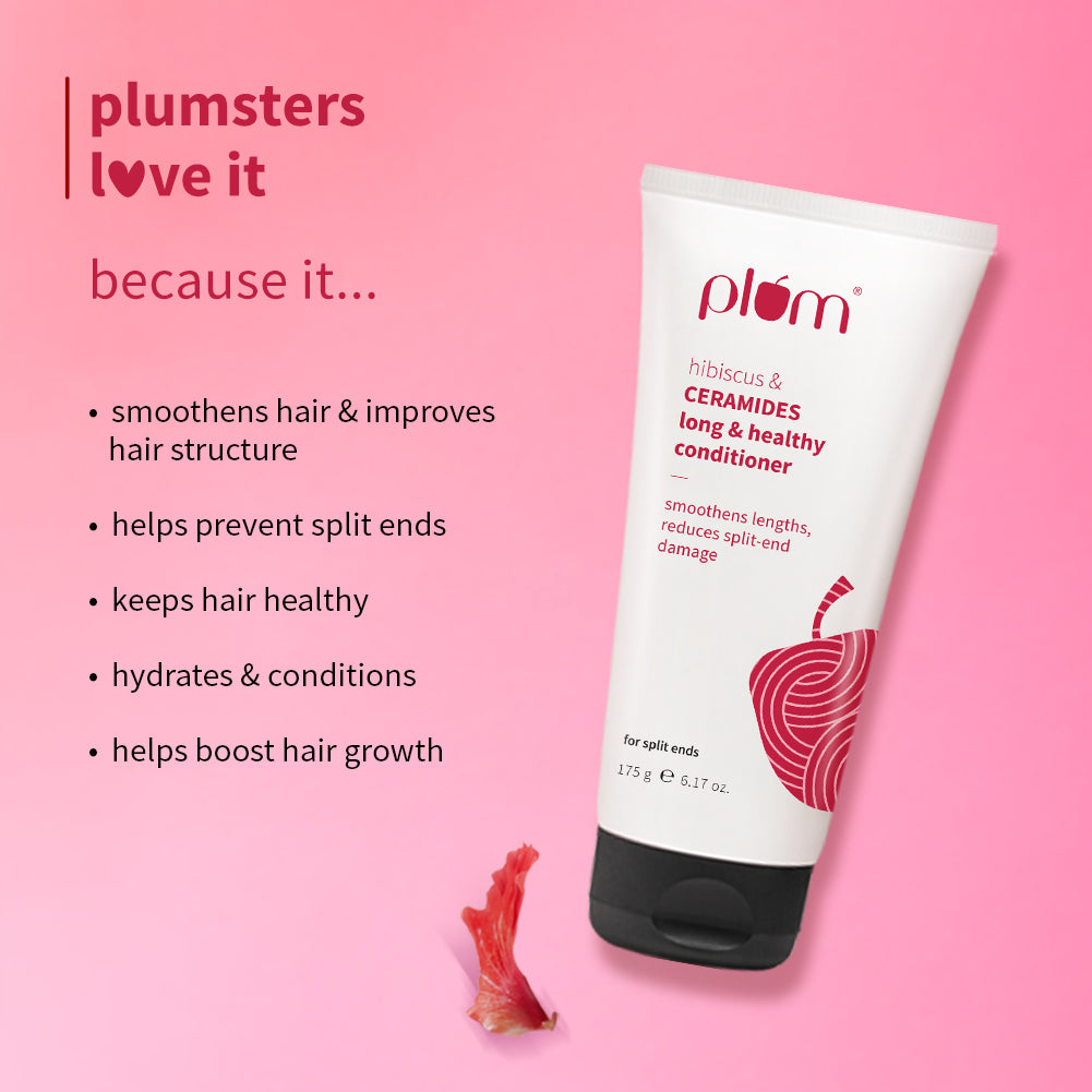 Plum Goodness Hibiscus & Ceramides Long & Healthy Conditioner — photo 4