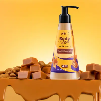 Plum Goodness Vanilla Caramello Body Wash by BodyLovin'