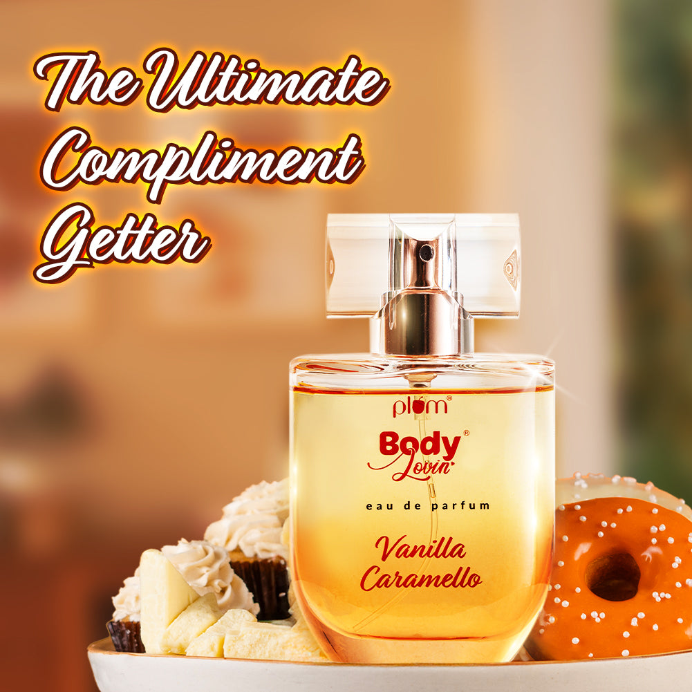 Plum Goodness Vanilla Caramello Eau De Parfum (Perfume) by BodyLovin' (50 ml) - Pack of 2 — photo 2