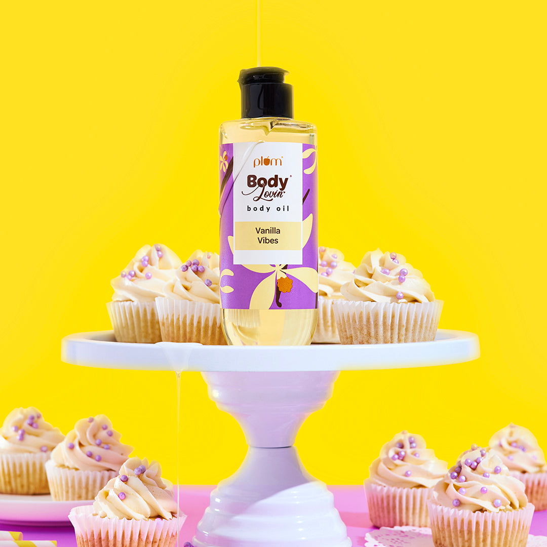 Plum Goodness Vanilla Vibes Body Oil by BodyLovin', 100 ml