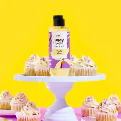 Plum Goodness Vanilla Vibes Body Oil by BodyLovin', 100 ml