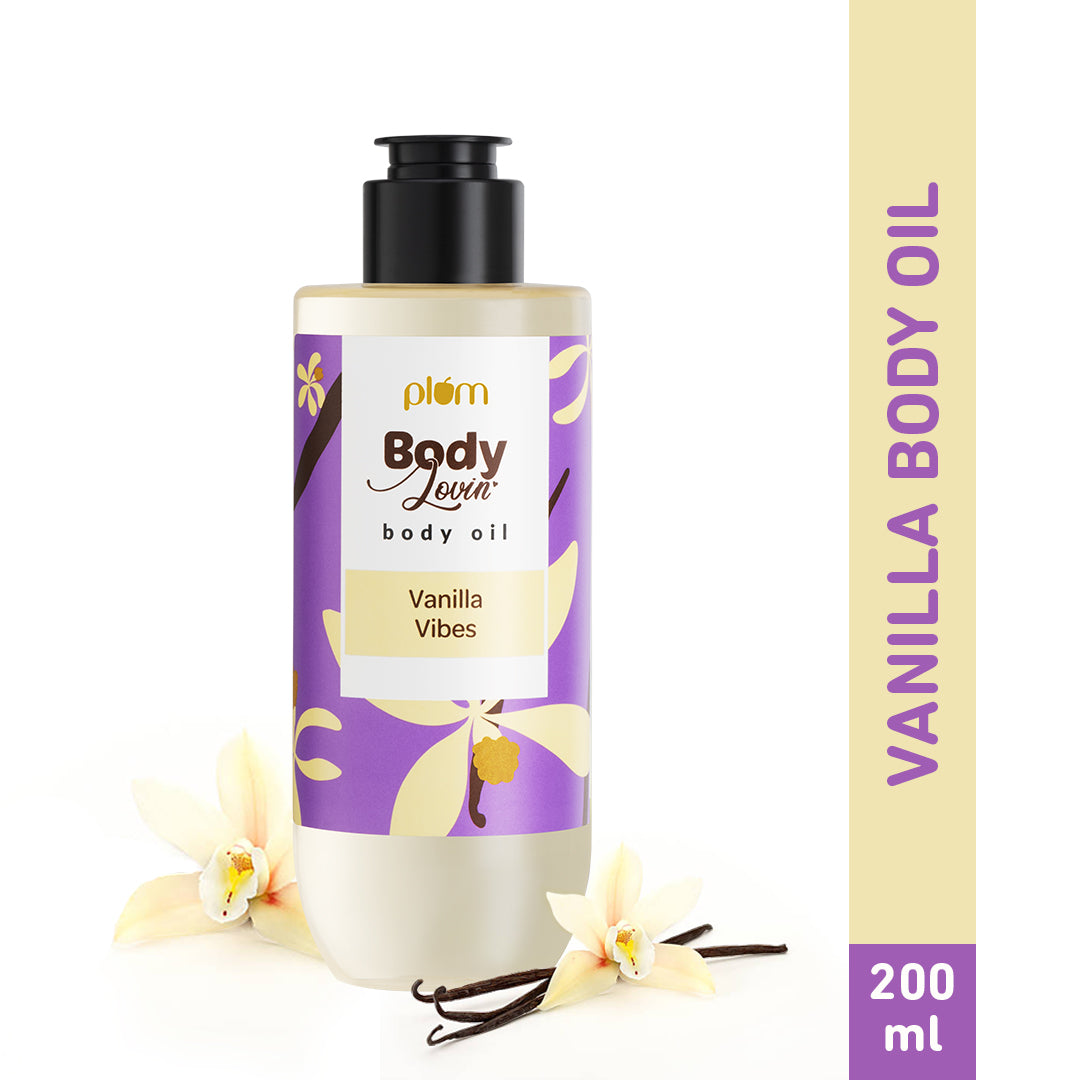 Plum Goodness Vanilla Vibes Body Oil by BodyLovin', 100 ml — photo 2