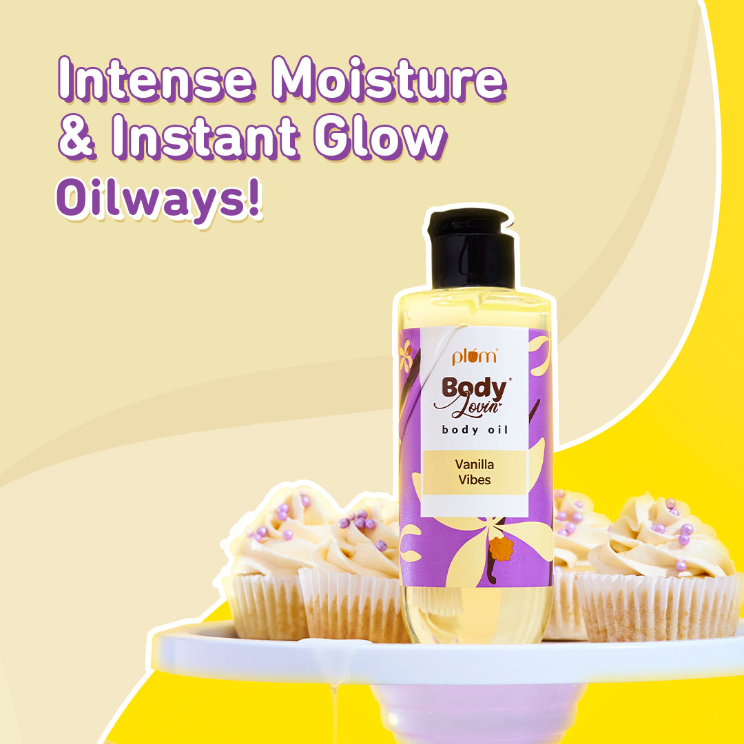Plum Goodness Vanilla Vibes Body Oil by BodyLovin', 100 ml — photo 3