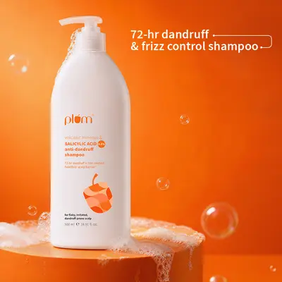 PLUM VOLCANIC MINERALS & SALICYLIC ACID 0.5% ANTI DANDRUFF SHAMPOO 250ML