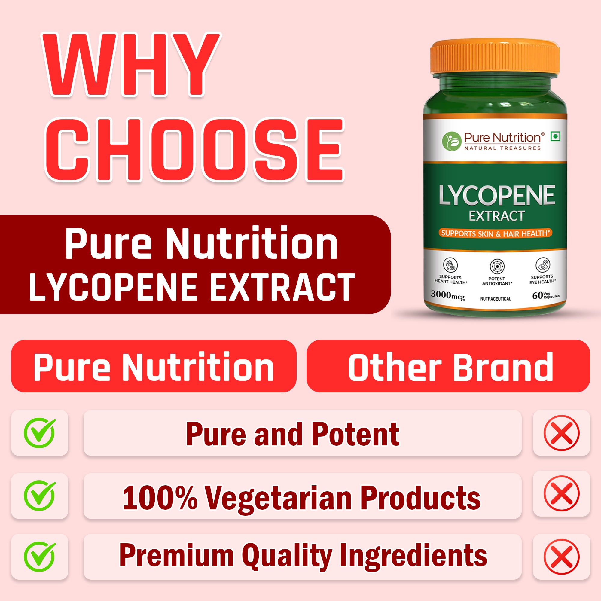 PURE NUTRITION LYCOPENE 30MG 60 CAPSULES — photo 3