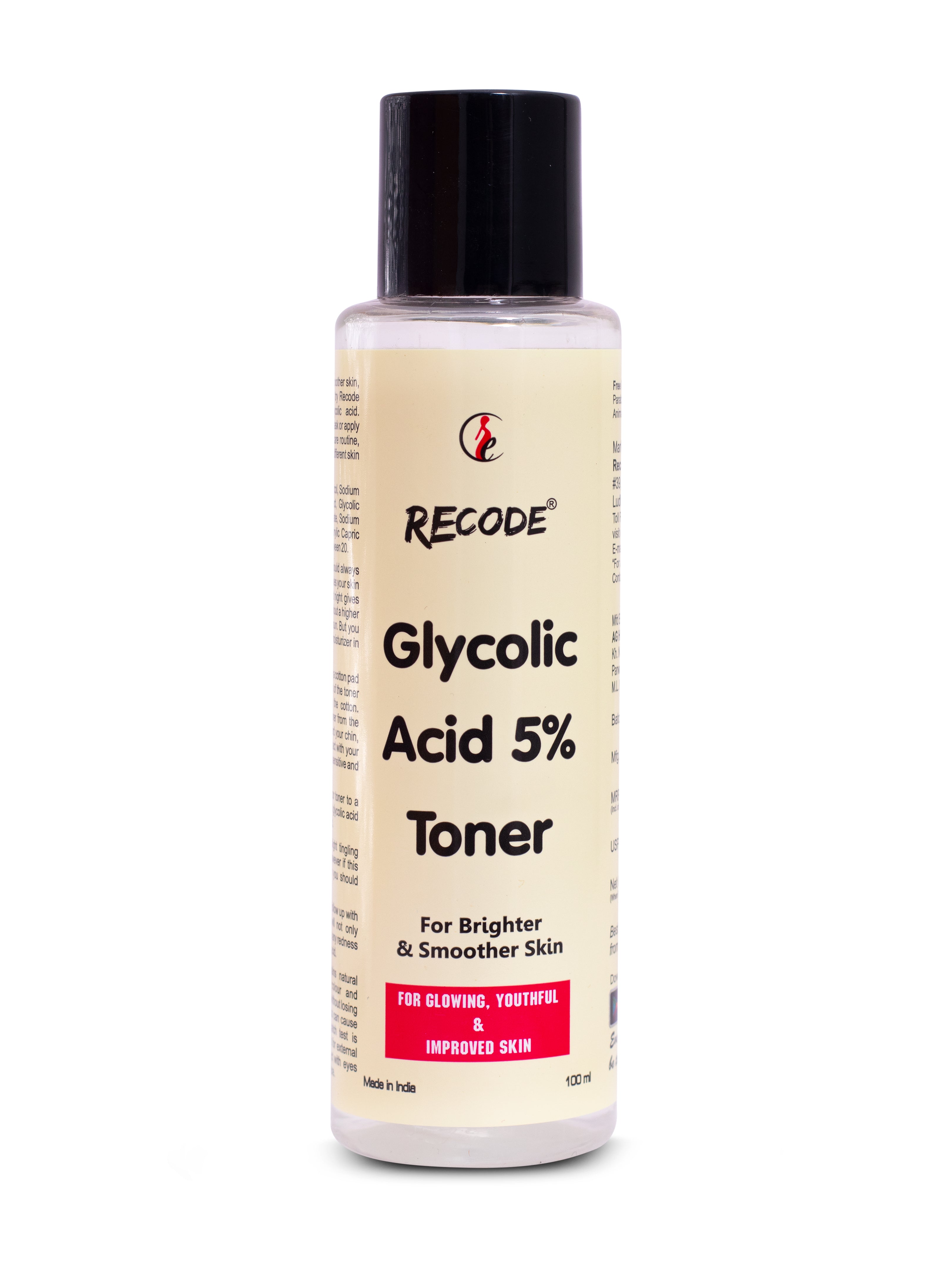Recode 5% Glycolic Toner -100 ML