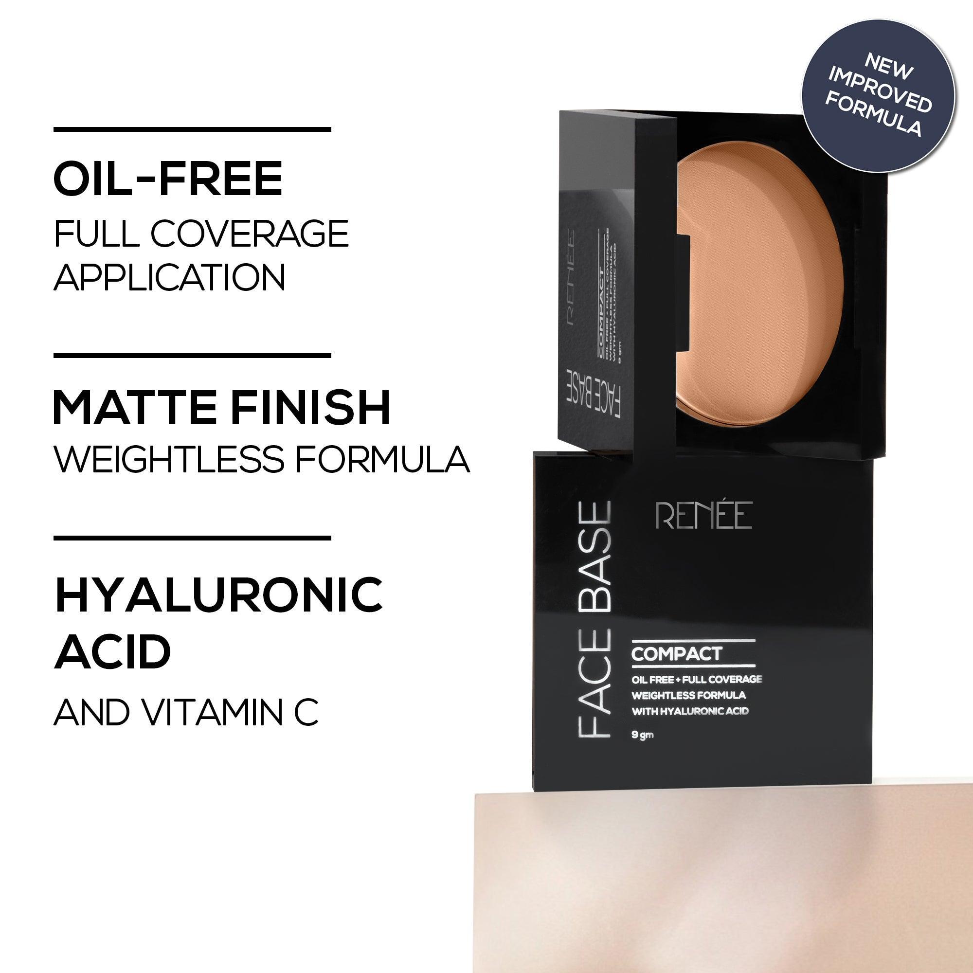 RENEE Face Base Compact, 9 g, Macadamia Beige — photo 3