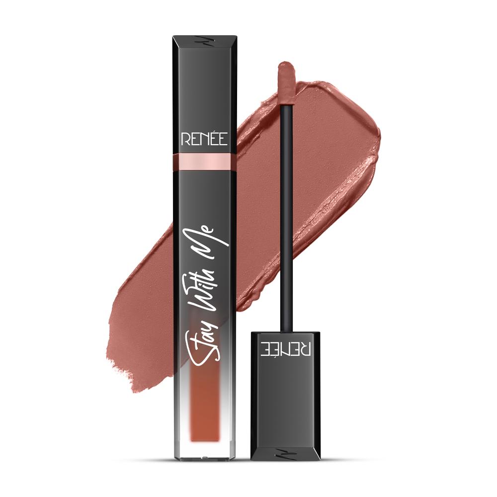 RENEE Stay With Me Matte Liquid Lipstick, 6 ml, Mad for Maroon — photo 2