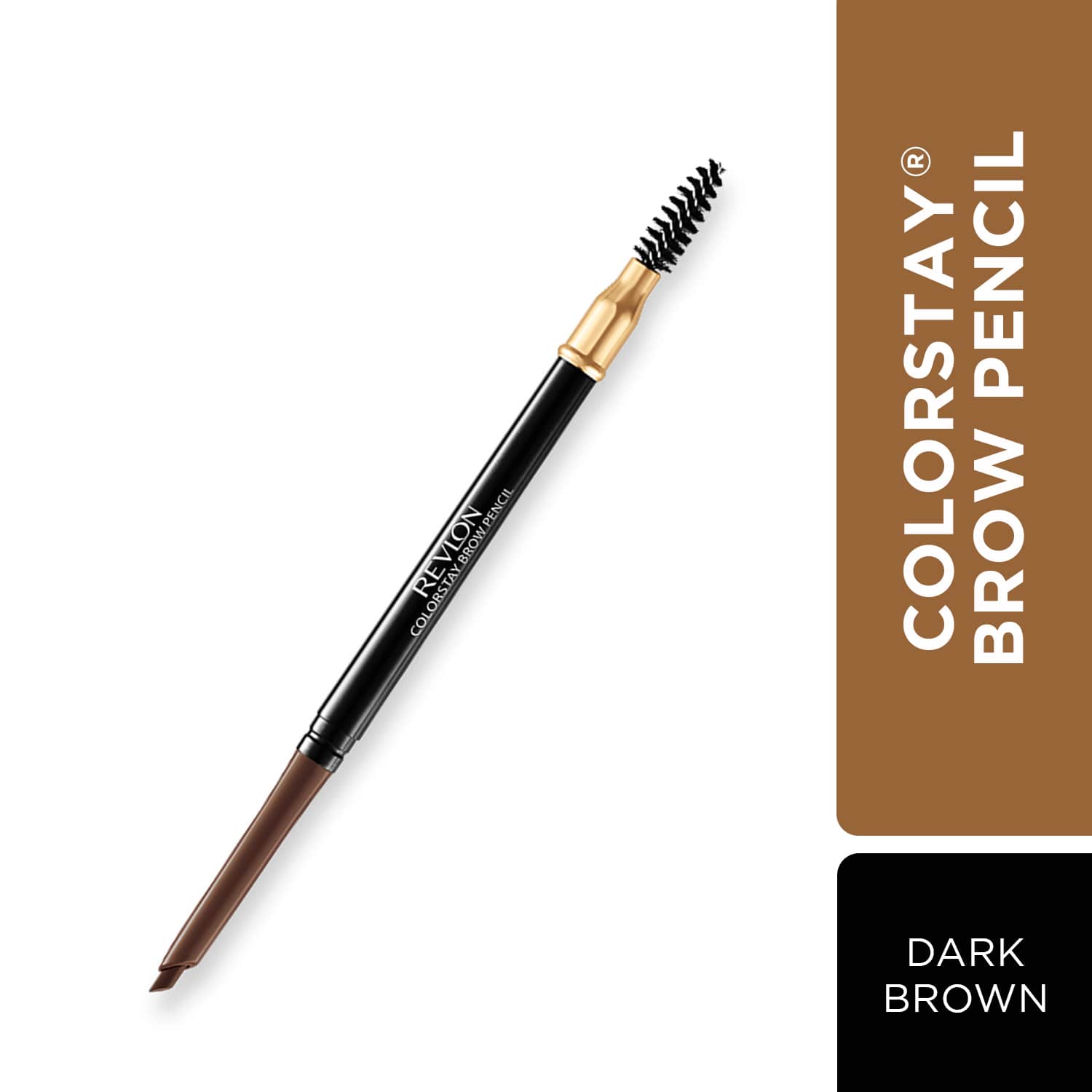 Revlon India ColorStay™  Brow Pencil, Soft Black — photo 2