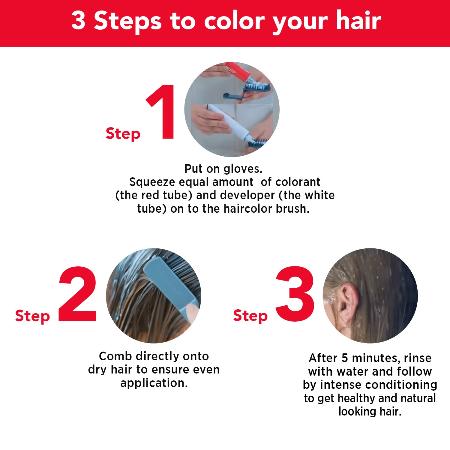 Revlon India Top Speed Hair Color for Women, Natural Brown 60 — photo 4