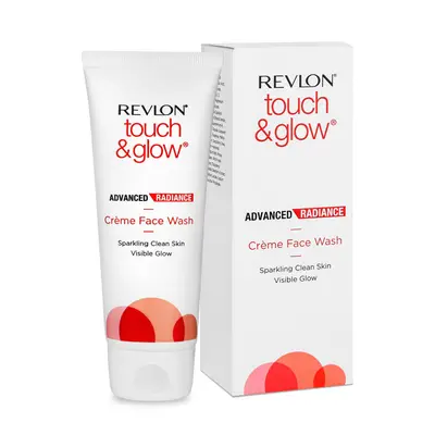 Revlon India Touch & Glow Advanced Radiance Crème Face Wash, 100ML