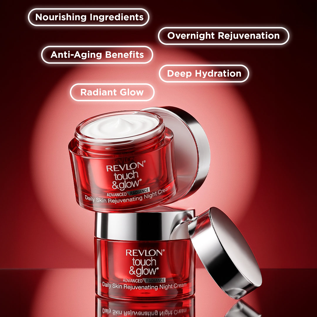 Revlon India Touch & Glow Advanced Radiance Daily Skin Rejuvenating Night Cream, 50 ml — photo 3
