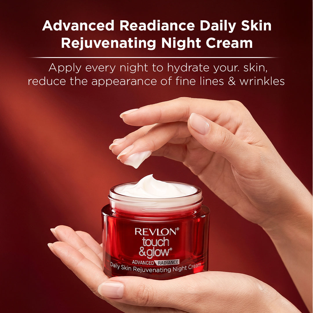 Revlon India Touch & Glow Advanced Radiance Daily Skin Rejuvenating Night Cream, 50 ml — photo 5